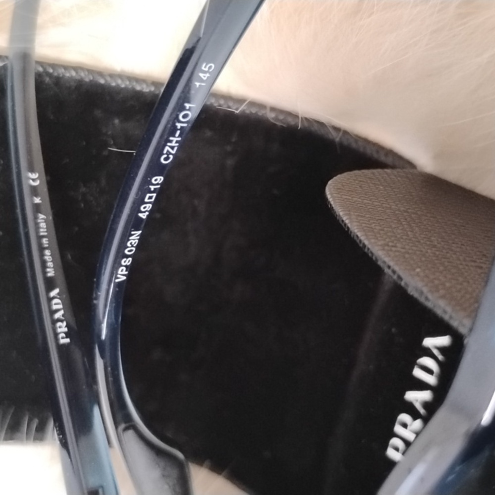Prada Blue Rimmed Reading Glasses - Picture 4 of 6